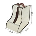 thumbnail image 4 of Unique Bargains 1 Pc Ankle Boots Print Shoes Dust Cover Dustproof Shoes Dust Protection Bag Beige, 4 of 5