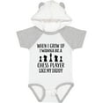 thumbnail image 3 of Inktastic Future Chess Player Like Daddy Boys or Girls Baby Bodysuit, 3 of 5