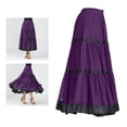 thumbnail image 1 of s largas de baile de salón de baile de Tango latino de vals moderno para mujer Púrpura Colcomx Vestido de baile latino, 1 of 8