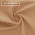 thumbnail image 5 of Nestl Pillow Sham Set of 2, Premium 1800 Series Double Brushed Bed Pillow Cases, Mocha Light Brown, King 20" X 36", 5 of 5