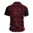 thumbnail image 7 of IAJDKMEK Halloween Men's Polo Short SleeveShirt - Button-Down Soft Knit Shirt, Lightweight Summer Shirt for Party, Golf, Daily Wear & Costume Events,Red 4XL, 7 of 7
