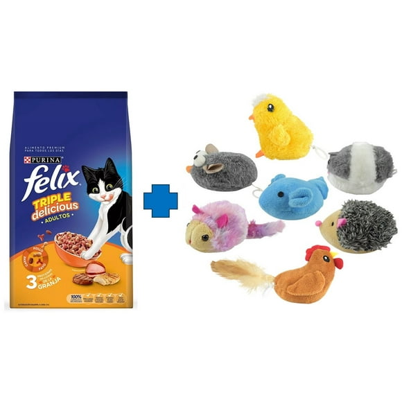 Paquete Felix 10 kg + 1 juguete que vibra Fancy pets