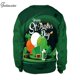 thumbnail image 3 of Sudaderas con estampado del Día de San Patricio para hombre, jersey de gran tamaño, ropa de calle Vintage, cuello redondo, 3 of 4
