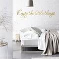 thumbnail image 3 of Enjoy The Little Thing Quotes Wall Decals Decorative Stickers Art Home Decor, 3 of 7