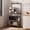 Brown, variant on Behost Kitchen Baker's Rack Storage Shelf Microwave Cart Oven Stand Coffee Bar,Black