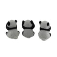 thumbnail image 3 of Zeckos 3 Piece See Hear Speak No Evil Sitting Baby Panda Bear Set, 3 of 4