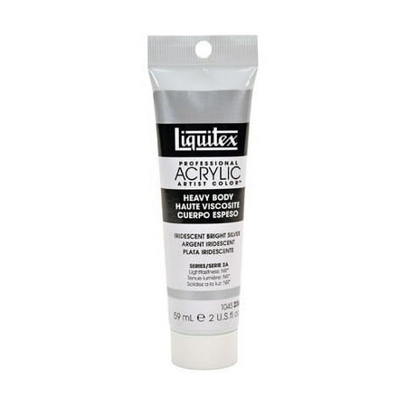 UPC: 0094376921694 | Liquitex Professional Heavy Body Acrylic Color  2 oz. Tube  Iridescent Silver