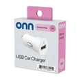 thumbnail image 6 of onn 12W Single USB-A Port Car Charger, White - Compatible with iPhone, Samsung Galaxy, Note, Pixel Devices iPad Pro, & More, 6 of 13