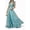 green, variant on 2026 Women's Pink Floral Ruffle Hollow Layered Long Dress