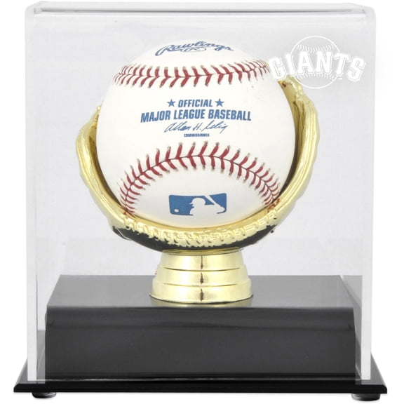 San Francisco Giants Gold Glove Single Baseball Logo Display Case