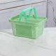 thumbnail image 5 of Cesta con Manija Cestas de Compras de Plástico de 5.7 L con Manijas Cestas de Tienda Cestas Al Por Menor para Suministros de Comestibles de Mercado Almacenamiento de Conveniencia de Ahorro Cesta de Al, 5 of 6