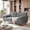 Grey, variant on ROGALIS 64.5" Loveseat Sofa for Living Room,2-Seater Sofa with Padded Arms,Chenille Loveseat Couch for Bedroom, Small Spaces, Dorms, Office, Apartment,Beige