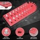 thumbnail image 2 of Comprobador PortáTil de Roscas de Tuercas y Pernos, Medidor de TamañO de Pernos y Tuercas de Rosca Fina, Juego de Cazadores de Roscas VersáTil, Rojo, 2 of 5