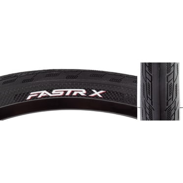 Tioga Fastr-X BMX Tire 20x1.6 Wire Bead - GripPod Tech, 120 TPI, For Racing