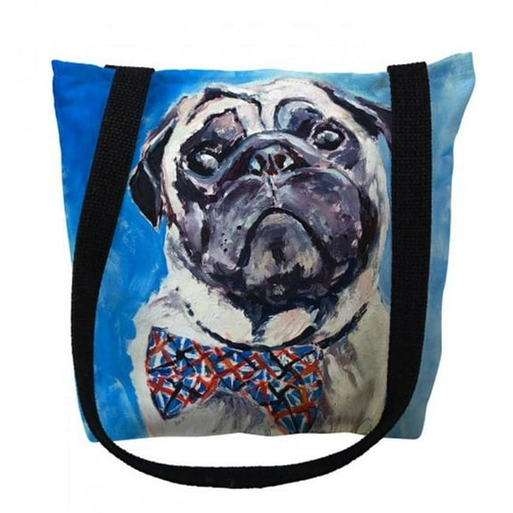 Gus Pug Small Tote Bag 13x13 16 inches x 16 inches