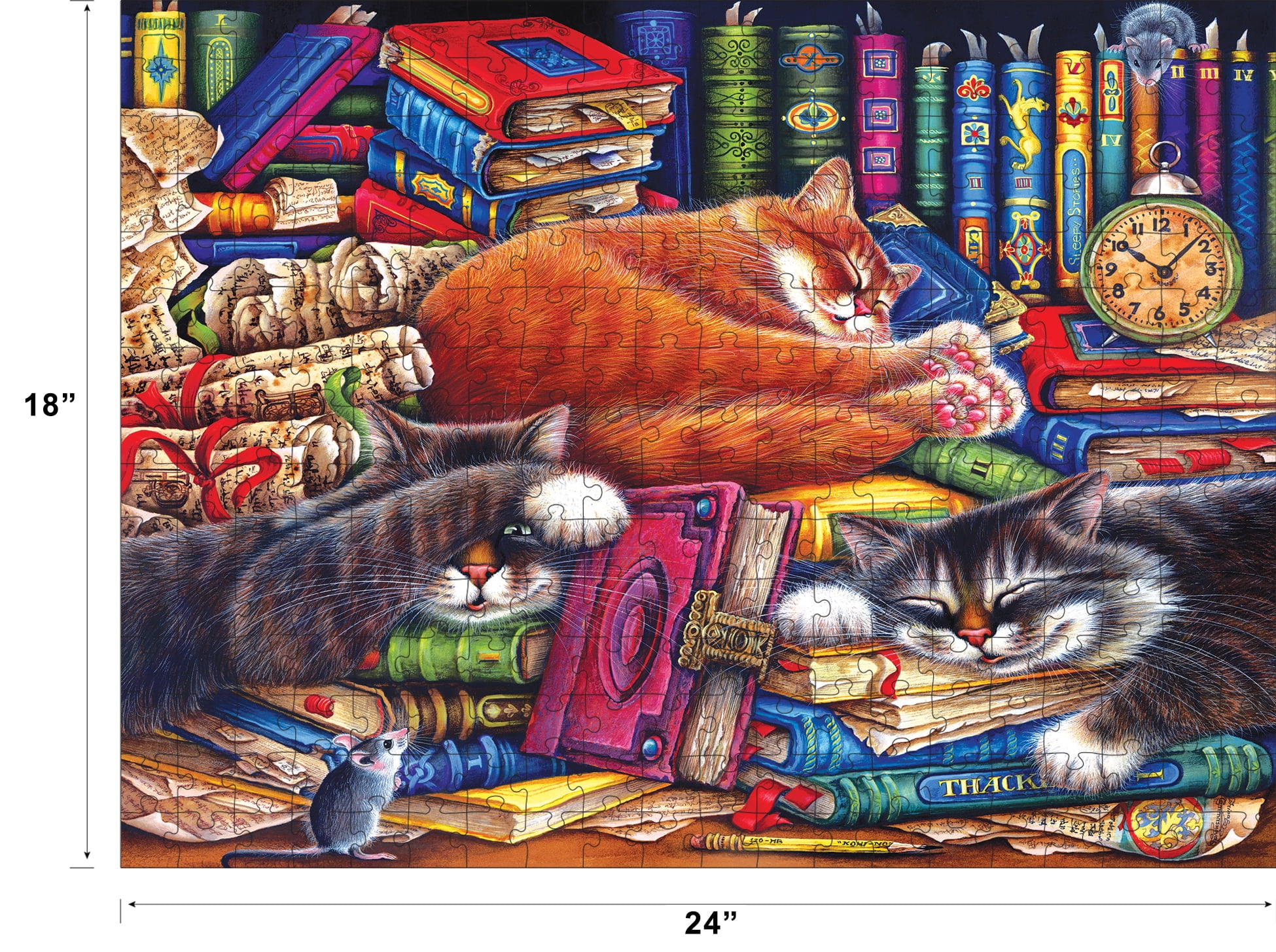 Cat Puzzle for Adults 1000 Piece - Puzzle in a Puzzle Cozy Themed Puzz –  PUZZLE EZ