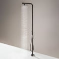 thumbnail image 2 of Freestanding Outdoor Shower with Detachable Shower Head, Deck Mounted Shower Kit, 2 of 5