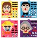 thumbnail image 1 of 30CM*30CM Creative Facial Expression Educational Toys Craft Toy learning Toys Change Puzzle Toy Montessori Early Education Toylight blue He Qiyong unisex, 1 of 1