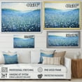 thumbnail image 4 of Designart "Tranquil Azure Bloomscape" Flower Wall Art Prints, 4 of 7