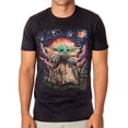 thumbnail image 2 of Star Wars The Mandalorian Shirt Men's Grogu Painting Short Sleeve Tee, 2 of 5