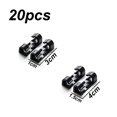 thumbnail image 2 of Cable Clips with Strong Self-Adhesive, Cable Management TV PC Wire Holder Sticky Tidy and Organizer Cord and Wires - 40 Pcs - black, 2 of 6