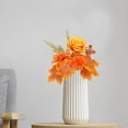 thumbnail image 4 of Thanksgiving Floral Arrangement Fall Centerpiece Bouquet with Seasonal Decorations for Festive Table Setting, 4 of 5