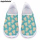 thumbnail image 1 of Zapatos casuales con estampado de dientes de amor para mujer, zapatos de trabajo de hospital, enfermera, zapatillas planas de malla transpirables cómodas de verano, 1 of 5