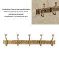 thumbnail image 4 of Rail Wall Hook, Protective Perfect Organizing Coat Hat Hook Rail  For Wardrobe, 4 of 8