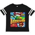 thumbnail image 3 of Inktastic I'm Four Comic Book Boys or Girls Toddler T-Shirt, 3 of 5