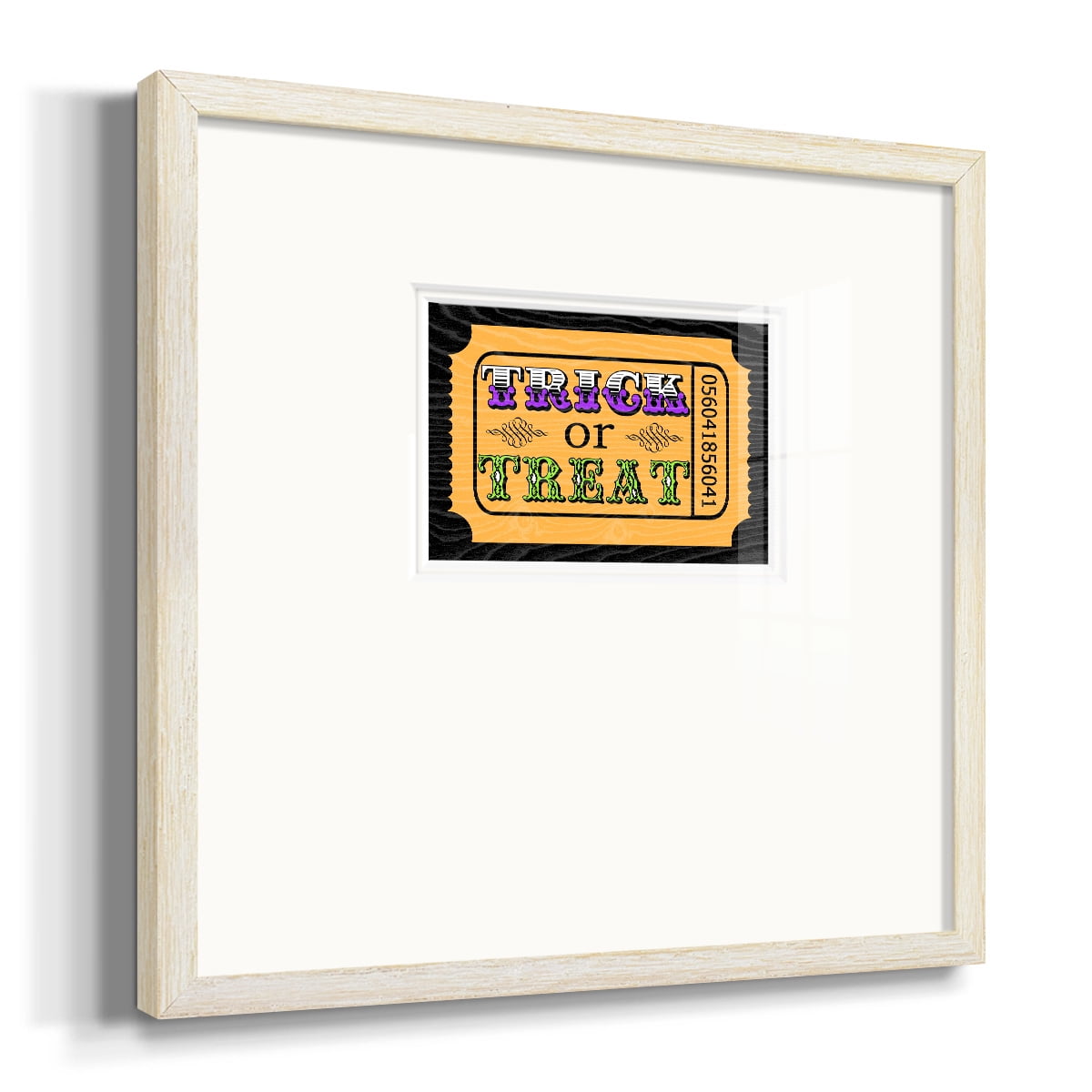 Trick or Treat TicketPremium Framed Print