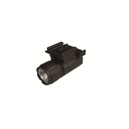Aimkon HiLight P5S 400 Lumen Pistol LED Strobe Flashlight with Weaver Quick Release Compact and Subcompact Pistols,