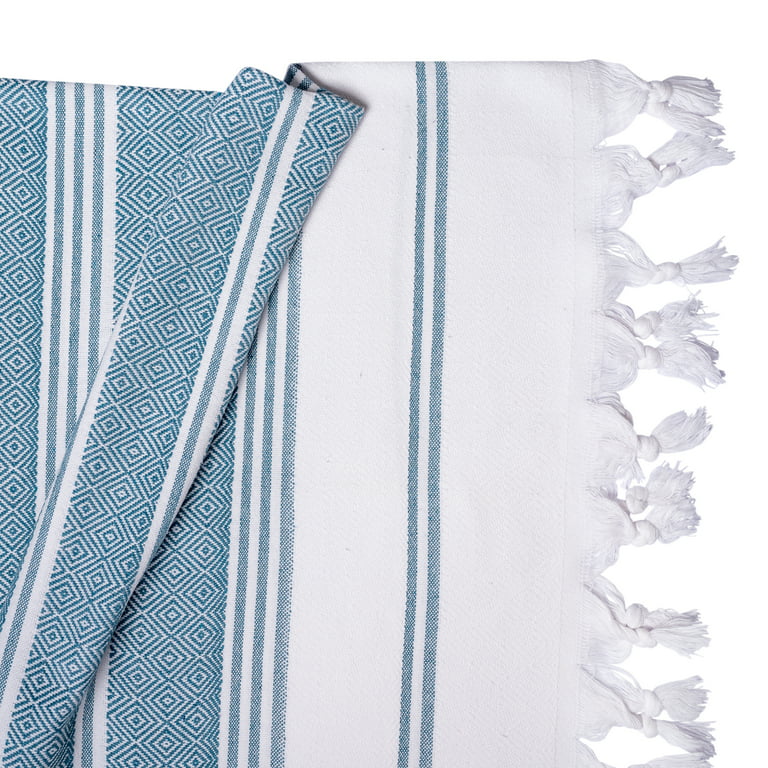 CASAVERSE Turkish Beach Towel, 100% Cotton Quick Dry Sand Free Beach Towels, Travel Turkish Towel