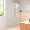 thumbnail image 4 of Glass Warehouse Gw-F-Rad-30 Solaris 78" High X 30" Wide Shower Screen Frameless Shower, 4 of 7