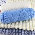 thumbnail image 2 of Nvzi Hilo, 100 g cada uno, paquete de 2 - Hilo acrílico suave para ganchillo, punto y manualidades - Perfecto para mantas, bufandas y proyectos de decoración del hogar., 2 of 5