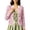 A#Pink546, variant on Eyelet Knit Open Front Cardigan For Women Long Sleeve Coat Bavarian Fair Jacket