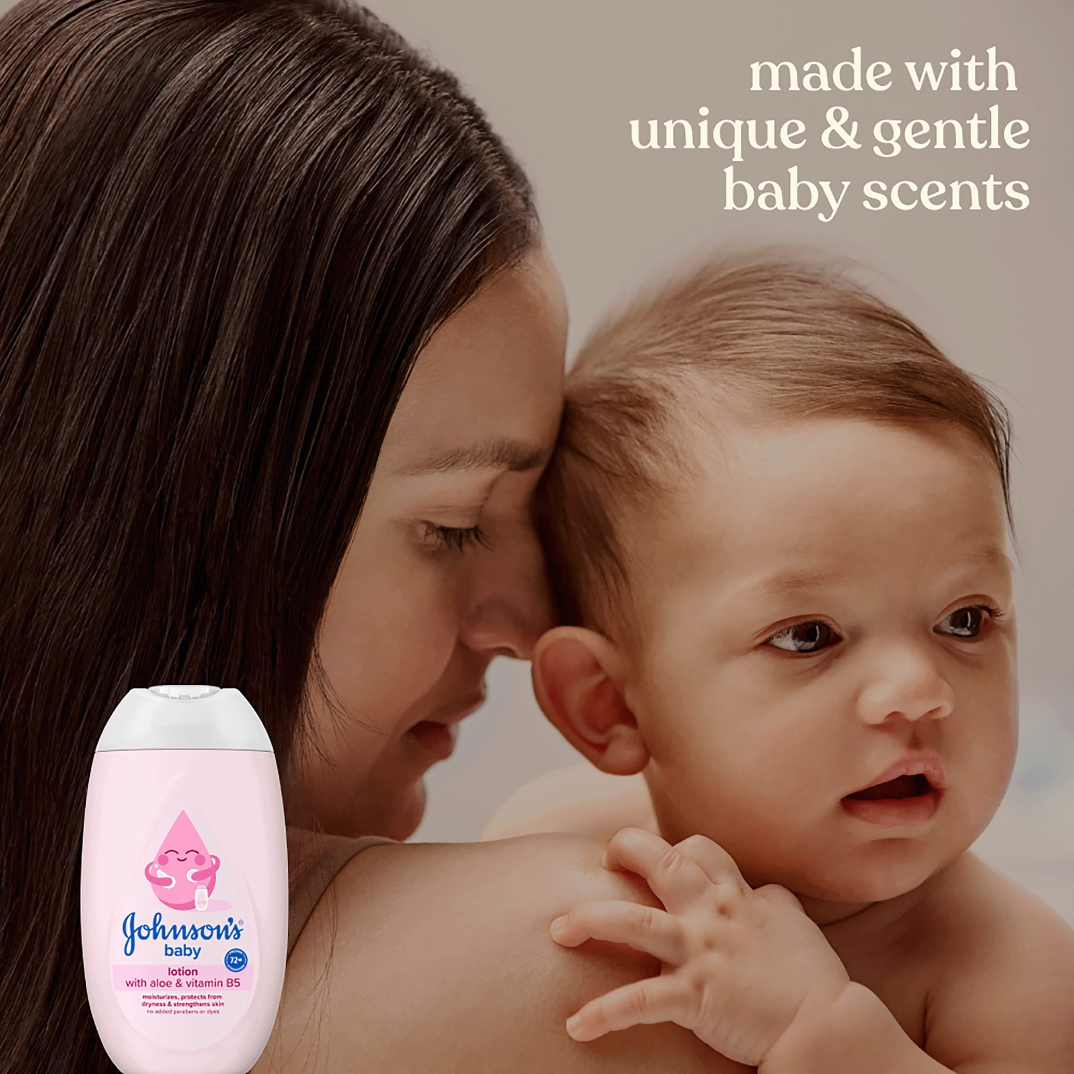 Johnson's Baby Moisturizing Baby Lotion, Coconut Oil & Aloe, 3.4 fl. oz