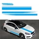 thumbnail image 5 of 5PCS Calcomanias para autos Yotijar Calcomanía para capó Calcomanía gráfica Universal para capó Racing Body Side Autoadhesivo Raya larga Impermeable Raya Azul pegatinas de coches, 5 of 10