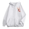 thumbnail image 4 of HGIEYS Womens Zip Up Hoodies 2026 Casual Long Sleeve Zipper Sweatshirts Fall Winter Comfy Track Jackets with Pockets, 4 of 8