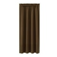 thumbnail image 2 of Window Curtain Panels,Blackout Curtains for Living Room,Sheer Curtains for Bedroom,Curtains Heat Insulation Energy Saving Bedroom and Kitchen Curtains Scandinavian Solid Colour Silk Curtains, 2 of 9
