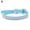 Blue, variant on Cheers.US 3 Row PU Leather Rhinestone Diamante Dog Collar Soft Bling Cat Puppy Small Pet