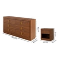 thumbnail image 4 of Set de Cajonera y 2 Buros Umira Nogal - Kessa Muebles, 4 of 5