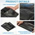 thumbnail image 3 of Bolsas de Encofrado Uxcell, 100Pcs 11 x 18 Pulgadas Bolsas de Encofrado Térmico POF Negras, 3 of 7