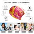 thumbnail image 5 of Hirioo Digital Nomad Pink Landscape for Multifunction Beanie Hat for Men and Women Unisex for Winter Sports, Outdoor Activities, and Daily Wear, 5 of 8