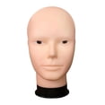 thumbnail image 4 of Cabeza de maniquí masculino calvo con peluca, sombrero profesional resistente, casco y gafas. Estilo B, 4 of 8