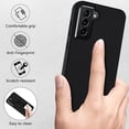 thumbnail image 4 of HSHDLDF Samsung S21 FE Case, Full Body Rugged Case with Built-in Screen Protector, Military Grade Heavy Duty Anti-Scratch Shockproof Protection Bumper Case for Samsung Galaxy S21 FE 5G (Black), 4 of 7
