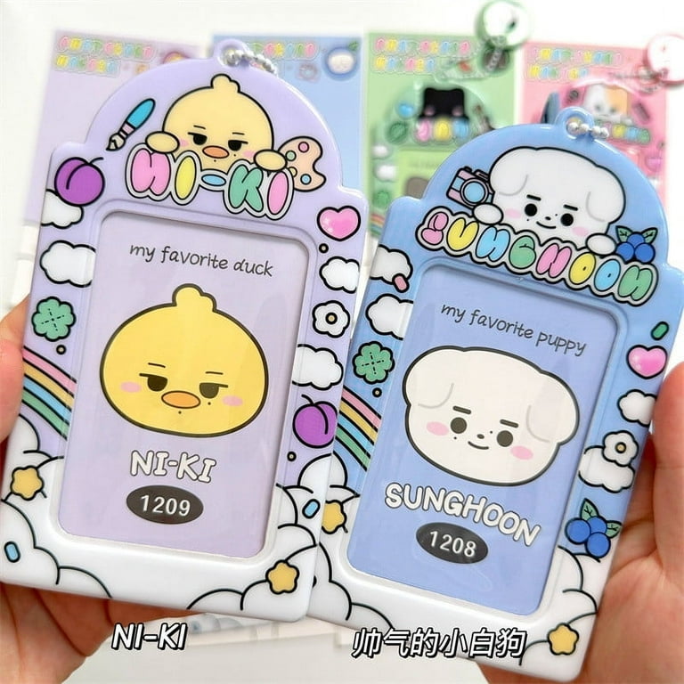 Kpop Idol ENHYPEN Photocard Holder Photo ID Card Holder Bag
