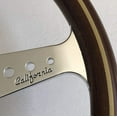 thumbnail image 6 of Momo CAL36WD0P 360 mm Mahogany Wood & Polished Spokes Momo California Wood Steering Wheel, 6 of 7