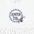 thumbnail image 4 of Inktastic Alaska Girl Forget-me-not Flower Girls Baby Dress, 4 of 5