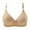Beige, variant on Sevevn Woman's Comfortable Lace Breathable Bra Underwear No Rims Beige L Family Gifts