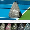 thumbnail image 6 of Franklin Sports Pickleball Sling Bag - Pickleball Equipment Backpack - Gray, 6 of 7